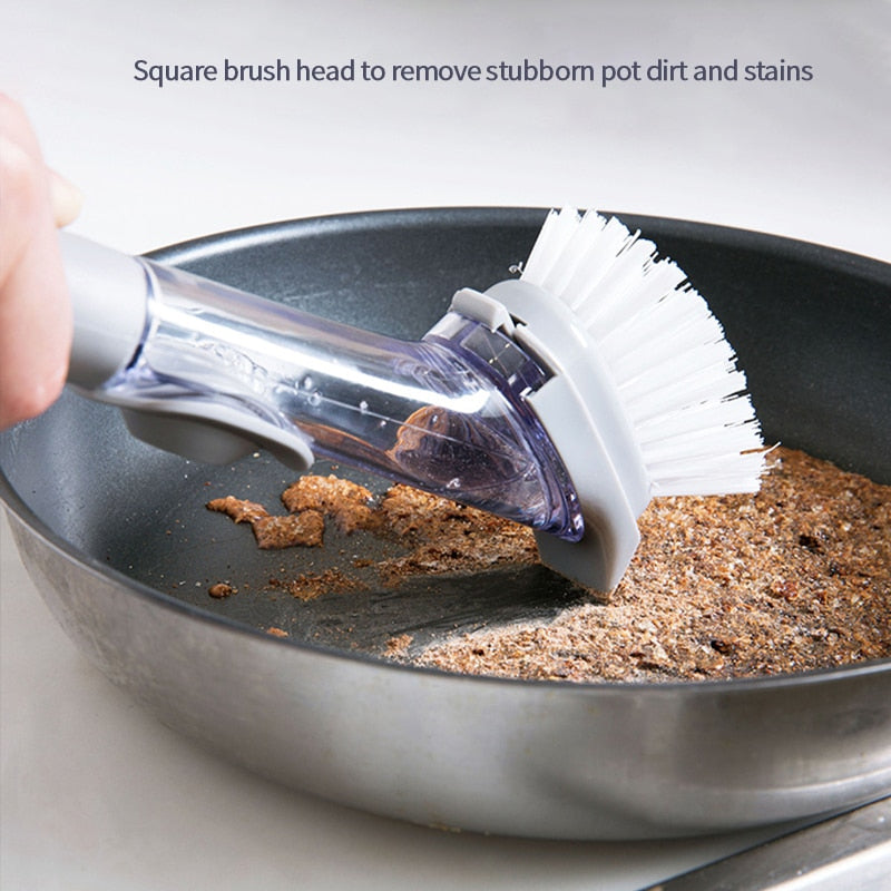 Kitchenmaid - Kitchen Cleaning Brush with inbuilt Soap Dispenser